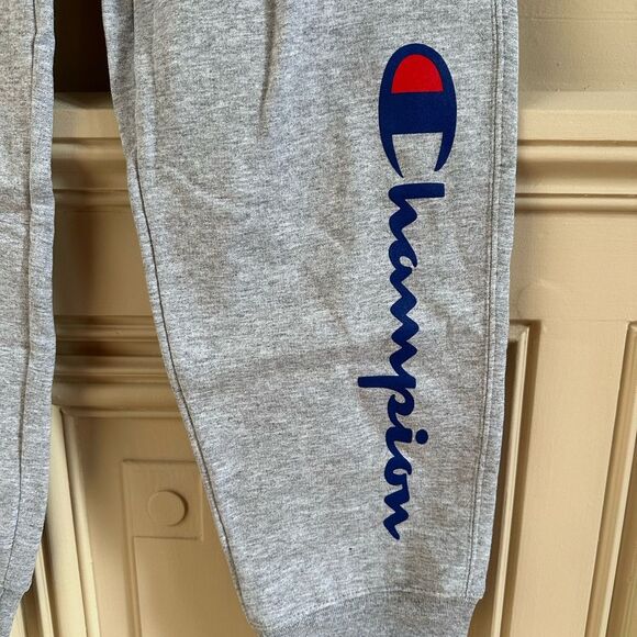 Champion Powerblend Grey Heather Sweat Pants Women’s M STYLE#: GF937 023 - Picture 2 of 6